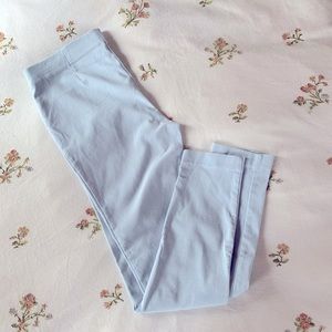 Light blue pants with stretch